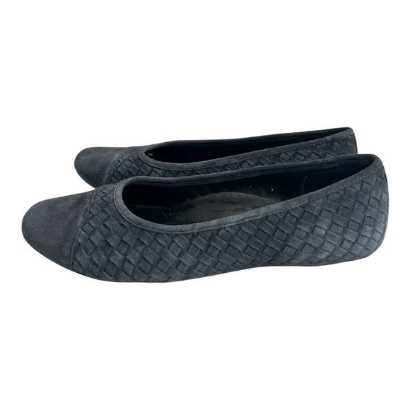 Vaneli Suede Leather Woven
Suede Blue Slip On Ballet
Flats Shoes 9 M Womens - Picture 1 of 12